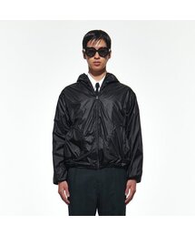 EERST（イアスト）の「Drawstring Hooded Jacket [Black]（ナイロンジャケット）」