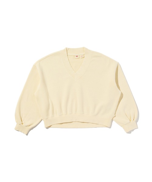 Levi's(リーバイス)の「Levi's/リーバイス ヴィンテージ Vネック スウェットシャツ(スウェット・レディース・イエロー・XS/M/S)」の3枚目の写真