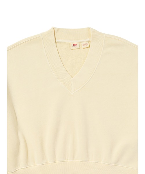 Levi's(リーバイス)の「Levi's/リーバイス ヴィンテージ Vネック スウェットシャツ(スウェット・レディース・イエロー・XS/M/S)」の5枚目の写真