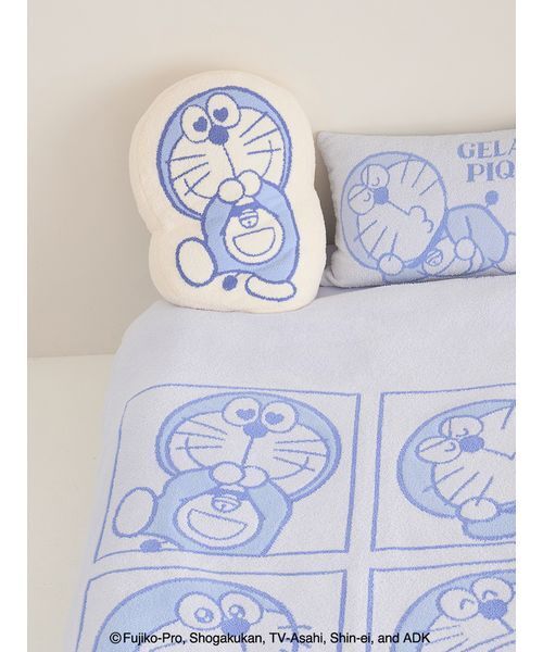 ドラえもん】【Sleep】ベビモコジャガードクッション（寝具）｜gelato