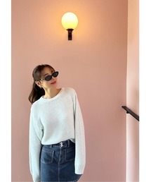 Mix knit top