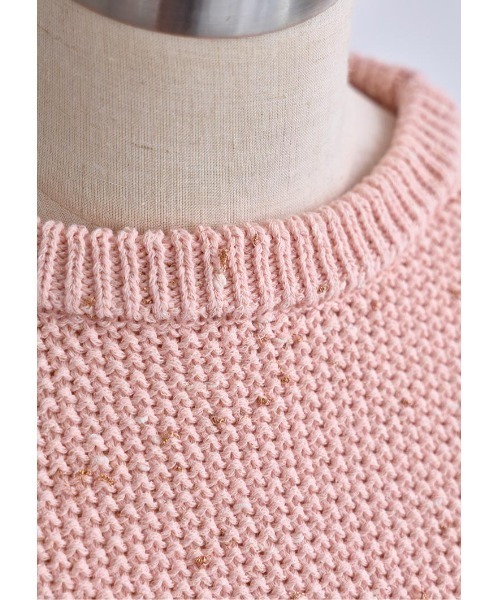 LUDICRUM(ルーディクルム)の「Mix knit top(ニット/セーター・レディース・ブラック/オフホワイト・FREE)」の18枚目の写真