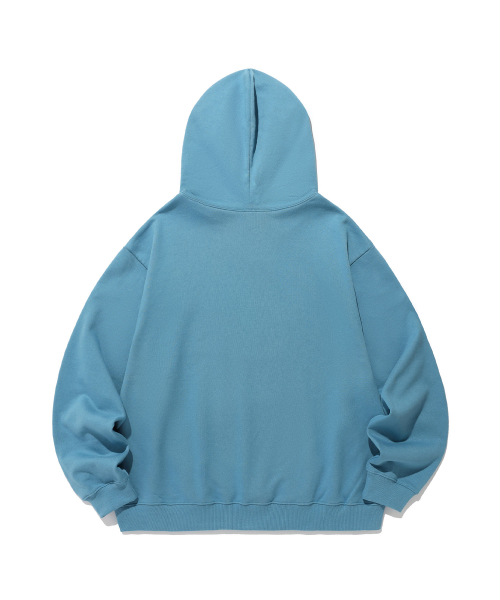 NICE GHOST CLUB(ナイスゴーストクラブ)の「NEW COLLEGE HOODIE_BLUE(NG2ESUM404A)(パーカー・レディース・ブルー・S/M/L)」の2枚目の写真