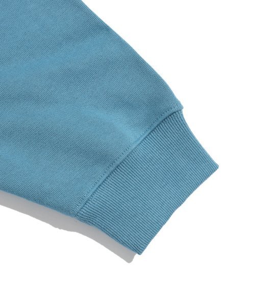NICE GHOST CLUB(ナイスゴーストクラブ)の「NEW COLLEGE HOODIE_BLUE(NG2ESUM404A)(パーカー・レディース・ブルー・S/M/L)」の6枚目の写真