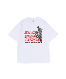 BLACK BRIAR（ブラックブライアー）の「BBバイクライディングTシャツ（ホワイト）（Tシャツ/カットソー）」