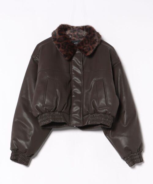 セール】FAKE LEATHER BZ（ブルゾン）｜EMODA（エモダ）のファッション