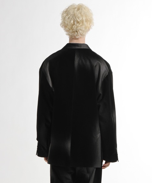 HARE（ハレ）の「【SET UP対応】フロッキーカコウジャケット(HARE)（テーラードジャケット・メンズ・グリーン系その他/ブラック系その他・FREE）」の14枚目の写真