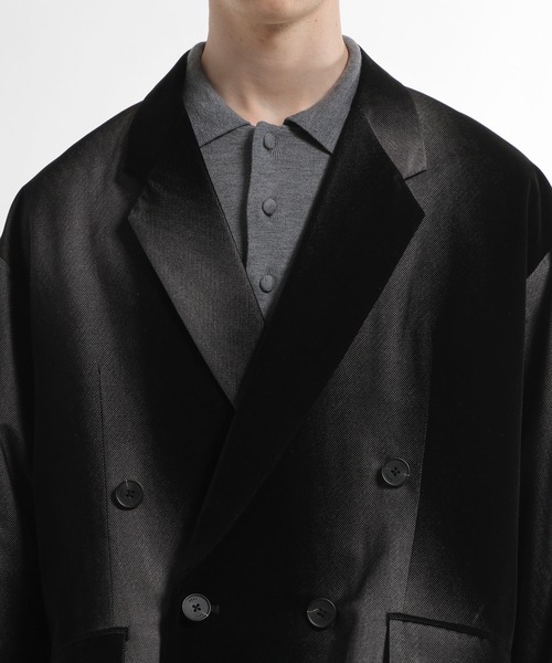 HARE（ハレ）の「【SET UP対応】フロッキーカコウジャケット(HARE)（テーラードジャケット・メンズ・グリーン系その他/ブラック系その他・FREE）」の16枚目の写真