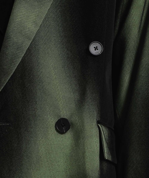 HARE（ハレ）の「【SET UP対応】フロッキーカコウジャケット(HARE)（テーラードジャケット・メンズ・グリーン系その他/ブラック系その他・FREE）」の22枚目の写真