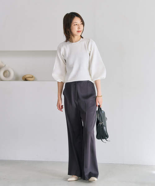 LE TALON（ルタロン）の「《追加》4.5cmポインテッドネットパンプス（パンプス・レディース・アイボリー/ブラウン/ブラック×ブラック・21/21.5/22cm/22.5cm/23cm/23.5cm/24cm/24.5cm/25cm/25.5cm）」の16枚目の写真