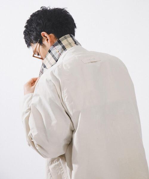 Barbour（バブアー）の「Barbour　ICONS TRANSPORT CASUAL JACKET（その他アウター・メンズ・ネイビー/カーキ/オフホワイト・LARGE/X-LARGE/MEDIUM）」の4枚目の写真
