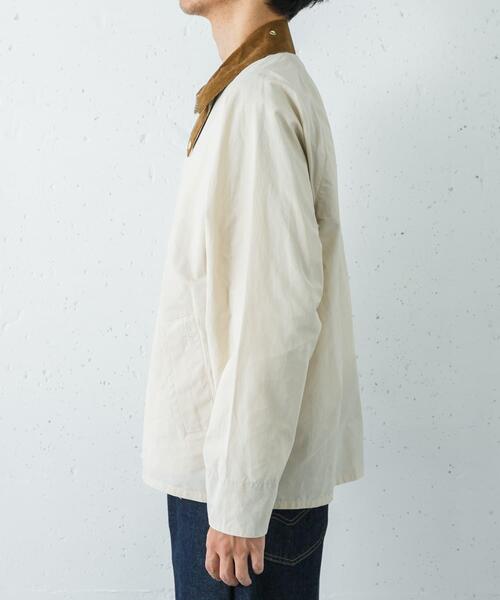 Barbour（バブアー）の「Barbour　ICONS TRANSPORT CASUAL JACKET（その他アウター・メンズ・ネイビー/カーキ/オフホワイト・LARGE/X-LARGE/MEDIUM）」の8枚目の写真