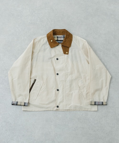 Barbour（バブアー）の「Barbour　ICONS TRANSPORT CASUAL JACKET（その他アウター・メンズ・ネイビー/カーキ/オフホワイト・LARGE/X-LARGE/MEDIUM）」の2枚目の写真
