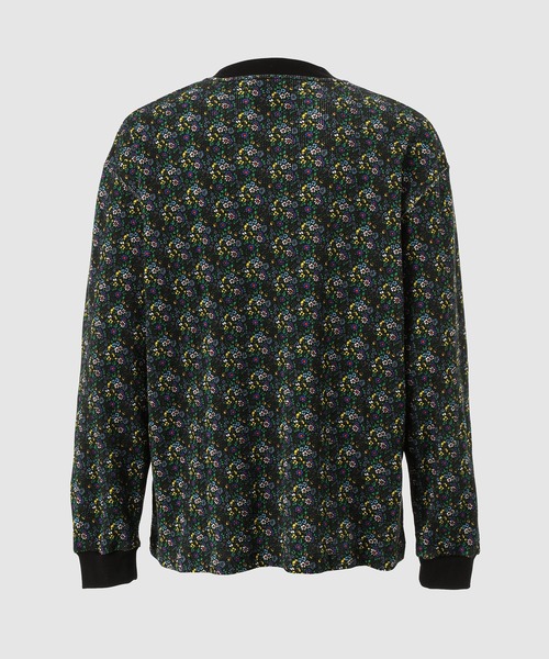 NOMA t.d.(ノーマティーディー)の「Small Flower Waffle Tee(Tシャツ/カットソー・メンズ・グレー/ブラック・3)」の3枚目の写真