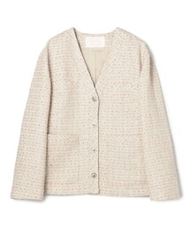 BALLSEY｜ボールジィのノーカラージャケット（その他総柄）通販 - ZOZOTOWN