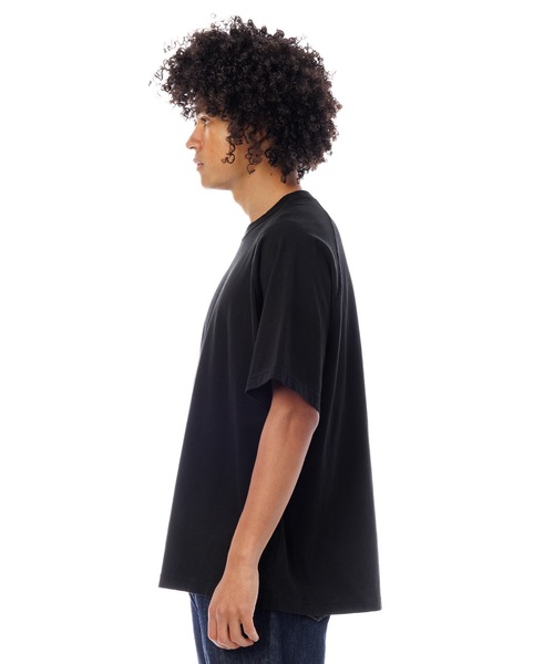DAILY STANDARD by SANDINISTA(デイリースタンダードバイサンディニスタ)の「Cadet American Cotton Easy Fit Raglan Tee / アメリカコットン使用イージーフィットラグランTシャツ(Tシャツ/カットソー・メンズ・チャコール/ホワイト/ブラウン/ブラック・SMALL/MEDIUM/LARGE)」の21枚目の写真