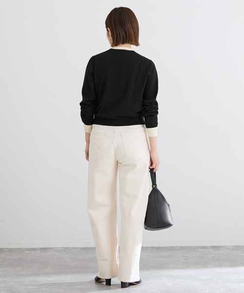 IENA（イエナ）の「《アンサンブル対応/新色あり/追加2》PARIGI カーディガン（カーディガン/ボレロ・レディース・ネイビー/レッド/ライトグレー/ブラック・FREE）」の15枚目の写真