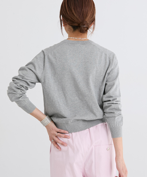 IENA（イエナ）の「《アンサンブル対応/新色あり/追加2》PARIGI カーディガン（カーディガン/ボレロ・レディース・ネイビー/レッド/ライトグレー/ブラック・FREE）」の18枚目の写真