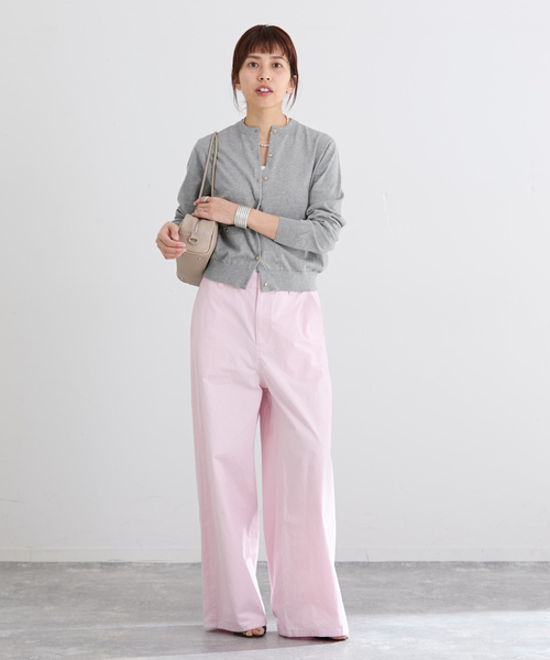 IENA（イエナ）の「《アンサンブル対応/新色あり/追加2》PARIGI カーディガン（カーディガン/ボレロ・レディース・ネイビー/レッド/ライトグレー/ブラック・FREE）」の20枚目の写真