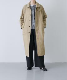 かぐれ（カグレ）の「コットンバルコート（ステンカラーコート）」
