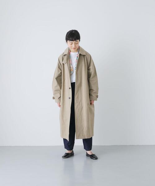 かぐれ（カグレ）の「コットンバルコート（ステンカラーコート）」 - WEAR