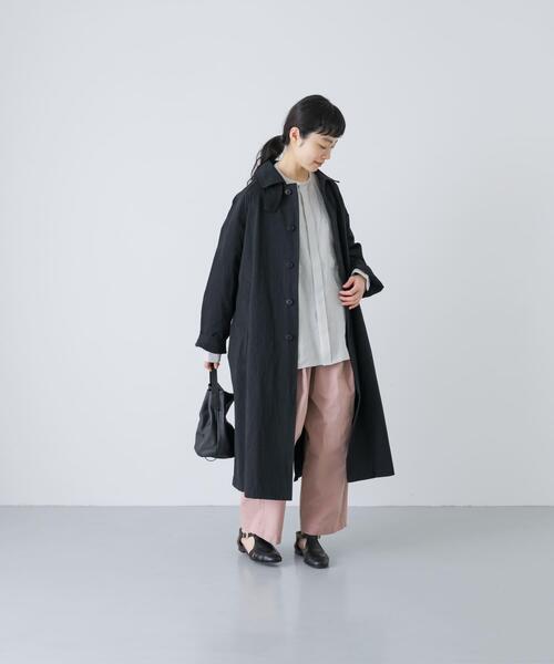 コットンバルコート（ステンカラーコート）｜かぐれ（カグレ）の