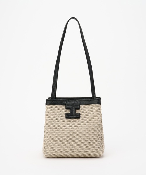 IACUCCI（イアクッチ）の「【予約】センティエーロ PAGLIA（トートバッグ・レディース・キャメル/ブラック・FREE）」の9枚目の写真