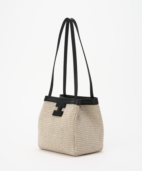 IACUCCI（イアクッチ）の「【予約】センティエーロ PAGLIA（トートバッグ・レディース・キャメル/ブラック・FREE）」の10枚目の写真