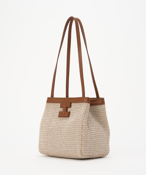 IACUCCI（イアクッチ）の「【予約】センティエーロ PAGLIA（トートバッグ・レディース・キャメル/ブラック・FREE）」の17枚目の写真