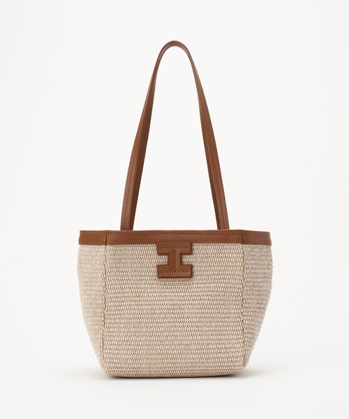 IACUCCI（イアクッチ）の「【予約】センティエーロ PAGLIA（トートバッグ・レディース・キャメル/ブラック・FREE）」の19枚目の写真