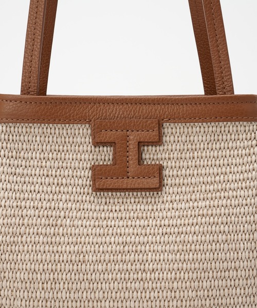 IACUCCI（イアクッチ）の「【予約】センティエーロ PAGLIA（トートバッグ・レディース・キャメル/ブラック・FREE）」の20枚目の写真