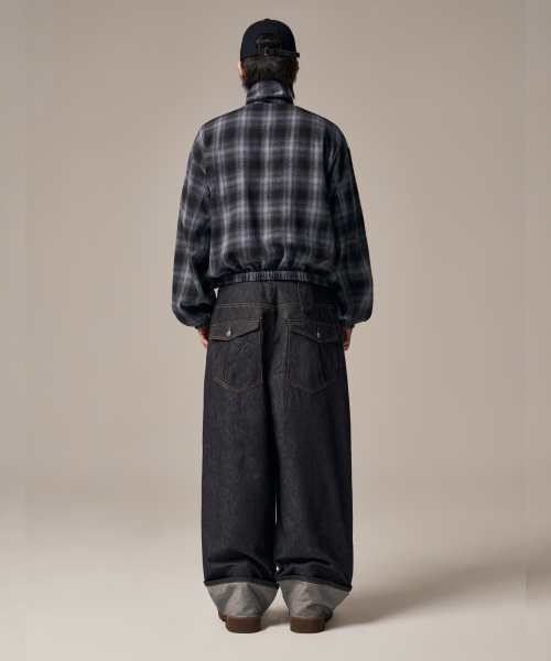 IDWS（アイドンワナセル）の「Bolly Roll Up Raw Denim Pants Indigo（デニムパンツ・レディース・その他・0/1/2）」の16枚目の写真