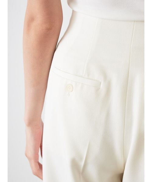 SNIDEL（スナイデル）の「Sustainableハイウエストストレートパンツ（スラックス・レディース・ネイビー/アイボリー/グレー・0/1）」の15枚目の写真