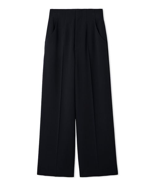 SNIDEL（スナイデル）の「Sustainableハイウエストストレートパンツ（スラックス・レディース・ネイビー/アイボリー/グレー・0/1）」の19枚目の写真