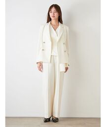 SNIDEL | Sustainableハイウエストストレートパンツ(スラックス)