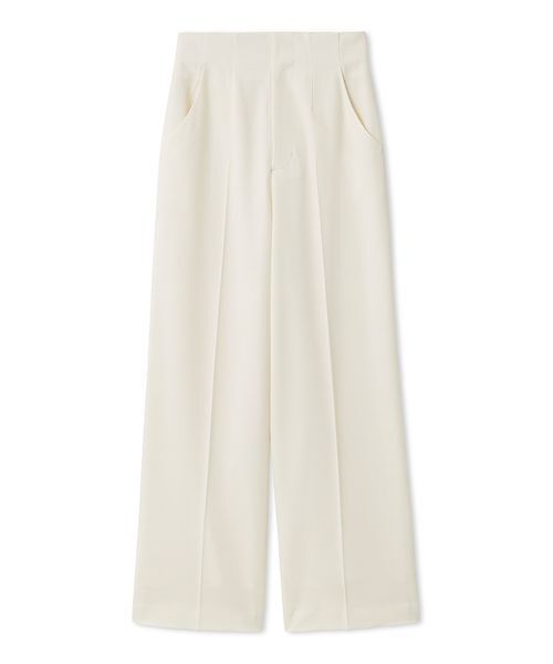 SNIDEL（スナイデル）の「Sustainableハイウエストストレートパンツ（スラックス・レディース・ネイビー/アイボリー/グレー・0/1）」の20枚目の写真