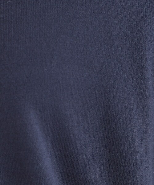 SHOO・LA・RUE（シューラルー）の「【洗濯機可/S-LL/アンサンブル可】パールボタンが上品　配色カーディガン（カーディガン/ボレロ・レディース・ライトイエロー系5/ライトグレー系4/ネイビー系4/ブルー系9・04/02/01/03）」の11枚目の写真