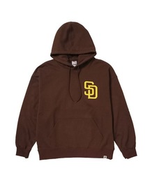 Fanatics | ファナティクス【Fanatics】‐ サンディエゴ・パドレス エンブレムロゴ パーカー【San Diego Padres EMBLEM LOGO HOODIE BROWN ML0625FW0004】(パーカー)