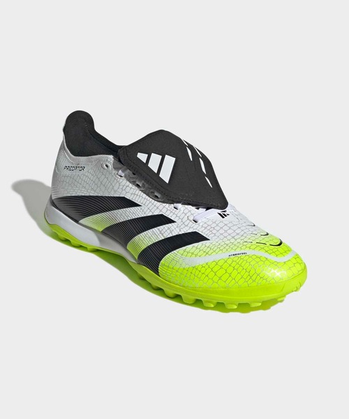 adidas(アディダス)の「プレデター LEAGUE フォールディングタン TF / ターフ用(トレーニングシューズ)/ Predator League Fold-Over Tongue Turf Boots / アディダス adidas(スニーカー・メンズ・ホワイト・25.0cm/25.5cm/26.0cm/26.5cm/27.0cm/27.5cm/28.0cm/28.5cm/24.5cm)」の4枚目の写真