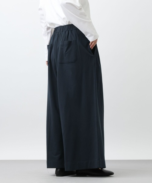 studio CLIP（スタディオクリップ）の「《natural by clip》ミニ裏毛Ｗバイオワイドパンツ[プチサイズあり]（その他パンツ・レディース・ネイビー/チャコール・FREE/PF）」の18枚目の写真