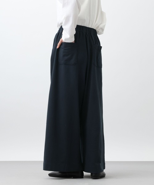 studio CLIP（スタディオクリップ）の「《natural by clip》ミニ裏毛Ｗバイオワイドパンツ[プチサイズあり]（その他パンツ・レディース・ネイビー/チャコール・FREE/PF）」の20枚目の写真