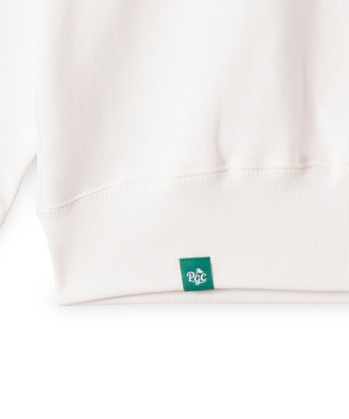 Pacific GOLF CLUB（パシフィックゴルフクラブ）の「CUP & SURFER CREW-NECK SWEAT（Tシャツ/カットソー・メンズ・オフホワイト/ダークグリーン/ライトグレー・M/L/XL）」の15枚目の写真