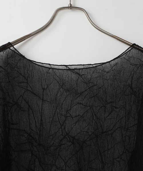 LOWRYS FARM（ローリーズファーム）の「シアープリーツＬＳ 661135（Tシャツ/カットソー・レディース・アイボリー/イエロー/ブラック・FREE）」の15枚目の写真