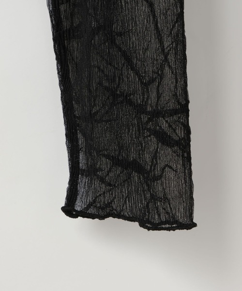 LOWRYS FARM（ローリーズファーム）の「シアープリーツＬＳ 661135（Tシャツ/カットソー・レディース・アイボリー/イエロー/ブラック・FREE）」の5枚目の写真