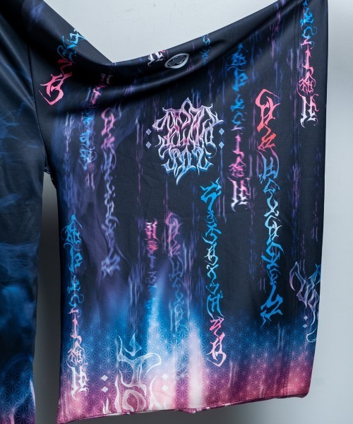 BACKSTAGE PASS(バックステージパス)の「GEISHA-SATORI(ゲイシャ-サトリ)キモノスリーブ ジップアップ パーカー(パーカー・メンズ・ブラック・FREE)」の2枚目の写真