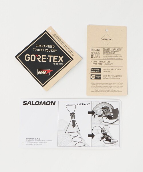 SALOMON（サロモン）の「＜Salomon＞XT-4 OG GORE-TEX スニーカー（スニーカー・メンズ・ブラック・27.5cm/29cm/28.5cm/26cm/28cm/26.5cm/27cm）」の13枚目の写真