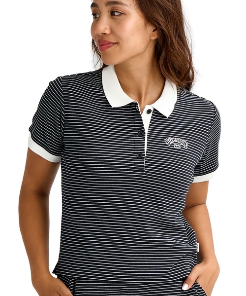 BILLABONG мужская рубашка‑поло Striped Rib Polo Shirt BG013301
