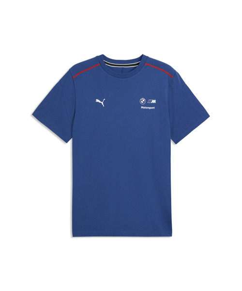 PUMA(プーマ)の「PUMA プーマ メンズ BMW MMS スポーツウェア MT7 半袖 Tシャツ(Tシャツ/カットソー・メンズ・ブルー系その他/ブラック・X-LARGE/SMALL/X-SMALL/MEDIUM/LARGE)」の1枚目の写真