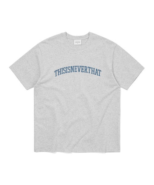 thisisneverthat(ディスイズネバーザット)の「Arch-Logo Tee(Tシャツ/カットソー・メンズ・ヘザーグレー/グリーン/ホワイト/ネイビー・L/M/S/XL)」の3枚目の写真