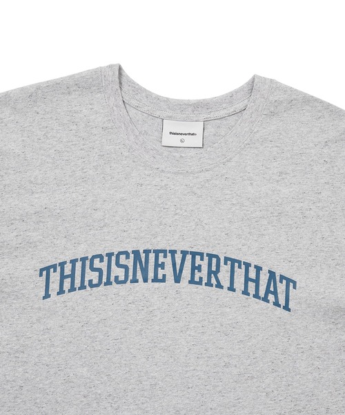thisisneverthat(ディスイズネバーザット)の「Arch-Logo Tee(Tシャツ/カットソー・メンズ・ヘザーグレー/グリーン/ホワイト/ネイビー・L/M/S/XL)」の7枚目の写真